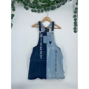 Disney Her Universe Denim Overall Dress Medium